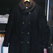20's～30's Shawl Collar Wool Pea Coat