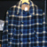 30's Hercules Check柄 Pea Coat